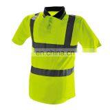 High Visibility fluorescent Reflective Safety T-shirts in Work clothing