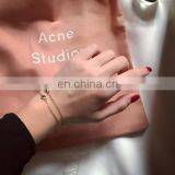 Retro Natural Stone Bracelet Double Layers Geometric Bracelet thumbnail-3