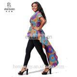 African Dresses Women Wholesale Clothing Fashion High Low Desgins Women Clothes thumbnail-2
