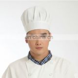 Hot sale 100% cotton chef hats cheap for kitchen