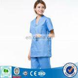 Poly Cotton Surgical Scrub/navy Blue Nursing Scrubs/colorful Scrubs thumbnail-4