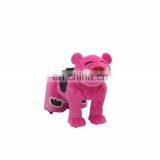 HI Pink Piggy Walking Stuffed Animal Ride on Toy Electric Coin Operated Animal Ride thumbnail-2
