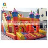 2017 Aier bouncy castles inflatables/ inflatable castle slide