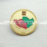 Beautiful Design Russian Color Filled Coin With Map on thumbnail-1