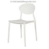 Home Furniture Outdoor Stackable Garden Dining Modern PP Living Room Plastic Chair thumbnail-5