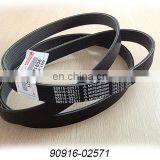 Auto Part V Belt for Car Spare Parts Fan Belt OEM 90916-02571