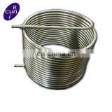 100mm Diameter Threaded End Cap Tapered Seamless Stainless Steel Corrugated Pipe thumbnail-2