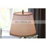 Italy Modern Custom Home Decor Hotel Restaurant Office Cheap Leaf Shape Iron Base Antique Nightstand Lamps thumbnail-2