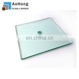 Tempered glass hole drilling