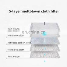 Filter for Face Cover Non Woven Meltblow PM2.5 Activated Carbon Anti Dust Cotton High Quality Replaceable 5 Layer NO Service thumbnail-2