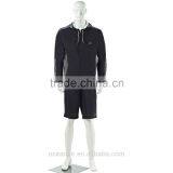 100% poly Knit Men's Baseball Jacket & Shorts