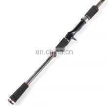 4 Section Piece Bass Casting Spinning Fishing Rod Carbon thumbnail-2
