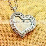 Hot New Products for 2016 Diamond Pendant Set Designs Memory Lockets thumbnail-1