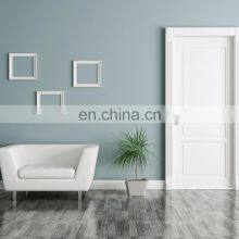 Plain White Cheap Flush Modern Waterproof Pvc Bathroom Home Apartment Wooden Design Price Interior Single Leaf Double Swing Door thumbnail-4