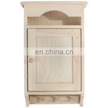 Wooden Key Cabinet With 6 Hooks thumbnail-2