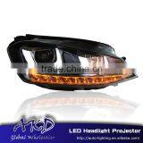 AKD Car Styling for VW Golf 7 LED Headlights B-Type 2013-2014 LED Head Lamp Projector Bi Xenon Hid H7 thumbnail-2