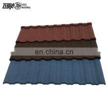 Decorative Stone Coated Metal Tiles Factory Price Black Color Stone Coated Classic Tiles Supplier thumbnail-5