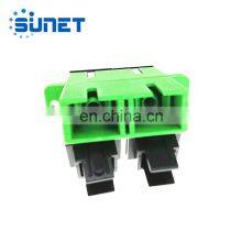 SC APC Simplex Duplex With Flange Fiber Optic Coupler Adapter thumbnail-4