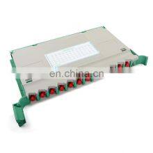 12 port core Integrative Fiber optic splice tray with FC adapter