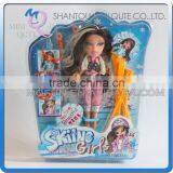 Mini Qute 30 cm Kawaii Big Eyes Beautiful America Latex Kid Fashion Plastic Doll Educational Toy With Accessories NO.YS2011-7A thumbnail-1