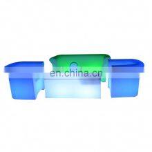 Plastic Waterproof Led Chair Lighting Party Led Illuminated Furniture Hot-sale Led Cube/led Sofa/bar Stools thumbnail-2