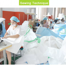 1000kg 1 Ton Loading Carbon Plastic SF 5:1 Skirt Top Discharging Bottom 100% PP Super Fibc Bulk Bags thumbnail-3