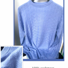 Men′ 100% Cashmere Crewneck Classic Cashmere Knitwear thumbnail-1