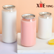 Factory Wholesale Price Disposable Transparent Bubble Tea Coffee Pet Cans Plastic Juice Bottles Pet Cans for Beverage thumbnail-3