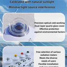 QTS-4 All-Weather Solar Radiation Data Recorder Modbus RS485 Solar Radiation Recording Instrument Real-time Solar Radiation Measurement thumbnail-3