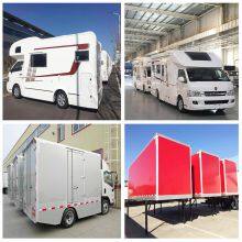 FRP PP Honeycomb FRP Panel Indoor Building Decoration Dry Goods Express Carriage RV Trailer Custom Cutting Processing FRP Panel thumbnail-3