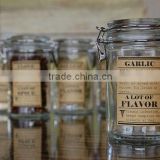 Customed Herb Jar Labels