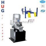 Four Post Auto Lift With Second Lifting Jack Used Hydraulic Power Unit