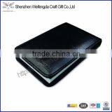 Hot Sale Journalist-Style Genuine Leather Flip Notepad Holder