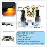 Universal Amber Motorcycle LED Turn Signal Light thumbnail-3