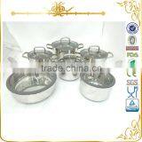 Cookware Set With Sealed Silicone Ring Glass Lid MSF-3966 Supplier's Choice thumbnail-1