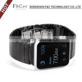 New Pattern Hot Selling Silicone Strap for Iwatch Black Color Band for Apple Watch Quality Choice