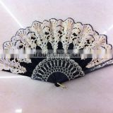 lace hand fan spanish style plastic hold hand fan                        
                                                Quality Choice