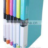 Clear File 40 Pockets With 6 Colors