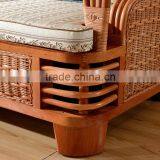 High Quality Indoor Vintage 1+2+3 Sofa Sets of Cane Rattan Furniture for Salon 2015 thumbnail-5