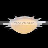 2015 the Latest Model Sun Shape Dia 35cm Glass Bedroom Lighting Fixture Ceiling Light