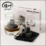 WHISKEY STONES ROCKS 9 PCS Set Ice Cubes Wine Drinks Scotch Beer Cold Soapstone thumbnail-2