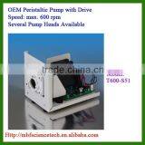 OEM Peristaltic Pump With Drive, Model: T600-S51, Speed: Max. 600rpm, Control Mode: RS485 Communication