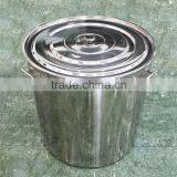 China Products Large 555 Stainless Steel Non Stick Glazed Stew Pots