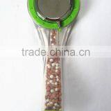 Multifunction Shower Transparent Spa Shower Head With Stone Green Hand Held Shower Eco Rain Spa Shower Head Water Saving Showers thumbnail-4