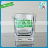 Bottom square Tropicana fruit juice cup for wholesale home use juice glass cup whol dinner esale