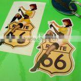 New Fashion Customized Full Colors Car Stripe Sticker Decals,Screen Printing Waterproof Stickers for Car Decals ---DH20141