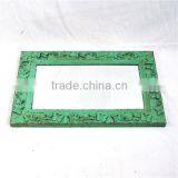 Antique Decorative Iron Butterfly Wall Mirror