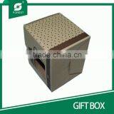 NEW SPECIAL DESIGN CORRUGATED GIFT BOXES WITH SMALL WINDOW FOR PACKAGING thumbnail-3