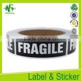 Best Selling Customed Label Peel off Labels Fragile Label