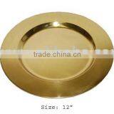 Best Selling Golden Charger Plate 2016 thumbnail-1